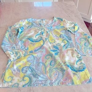 J. McLaughlin tunic size 6 very good condition